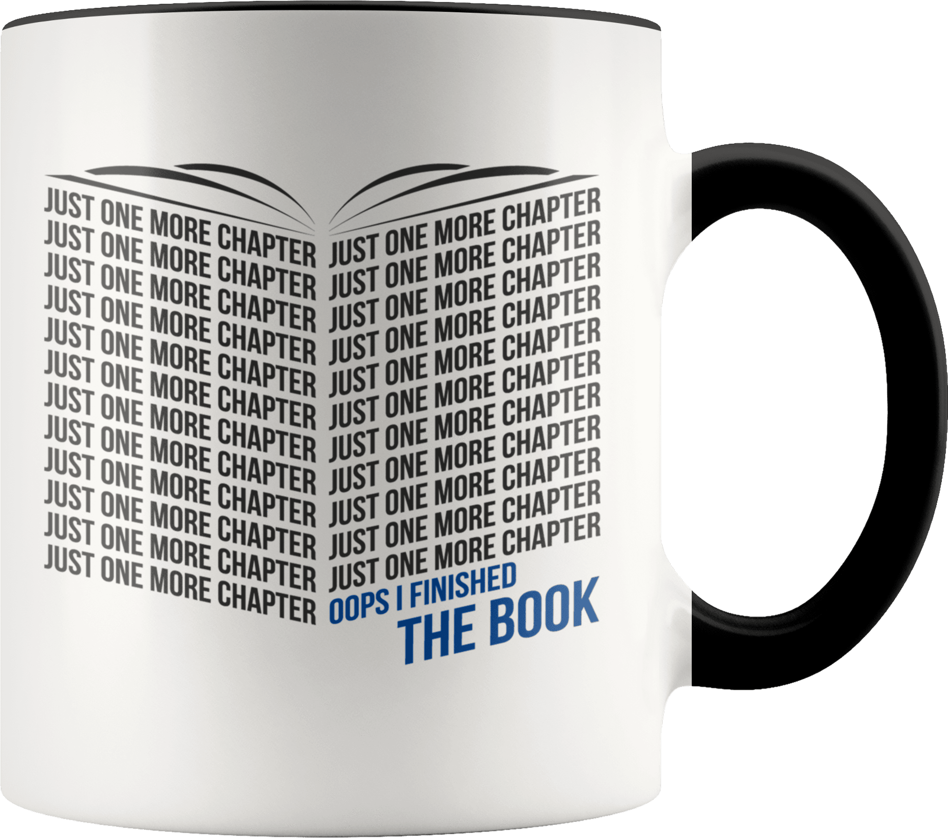 Just One More Chapter - Beer Stein (2000x2000), Png Download