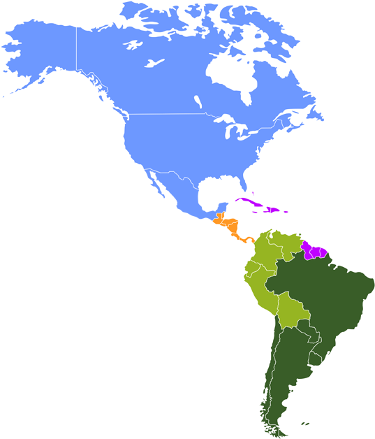 North America Map Gray (540x634), Png Download