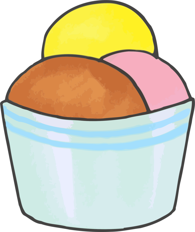 Ice Cream Food Dessert Pudding Empanadilla (629x750), Png Download
