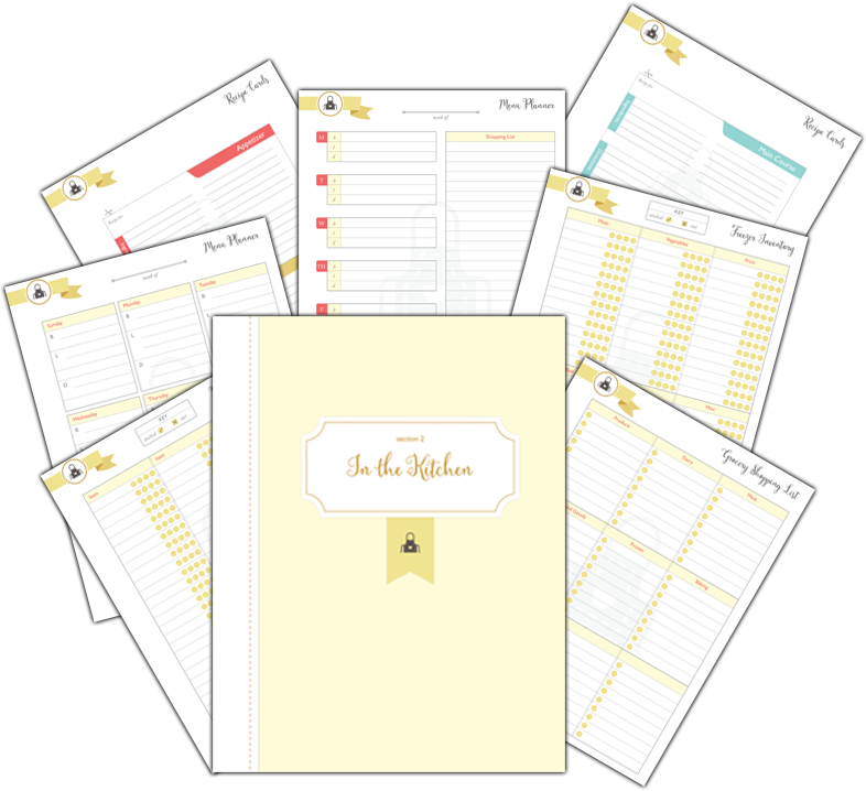Creating Using A Home Management Binder To Run Png - Plan (786x718), Png Download