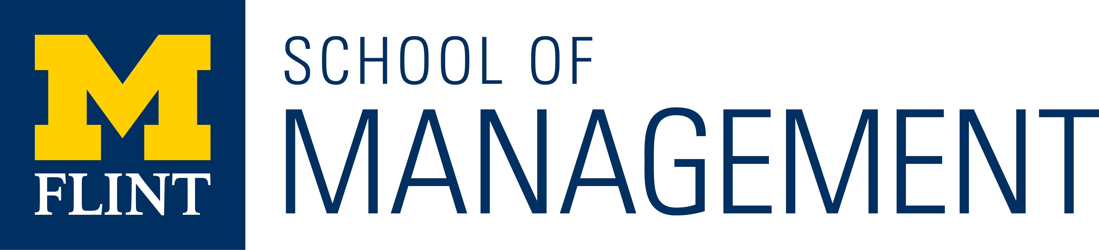 5/3/17 Master Of Science In Leadership And Organizational - University Of Michigan–flint (3550x809), Png Download