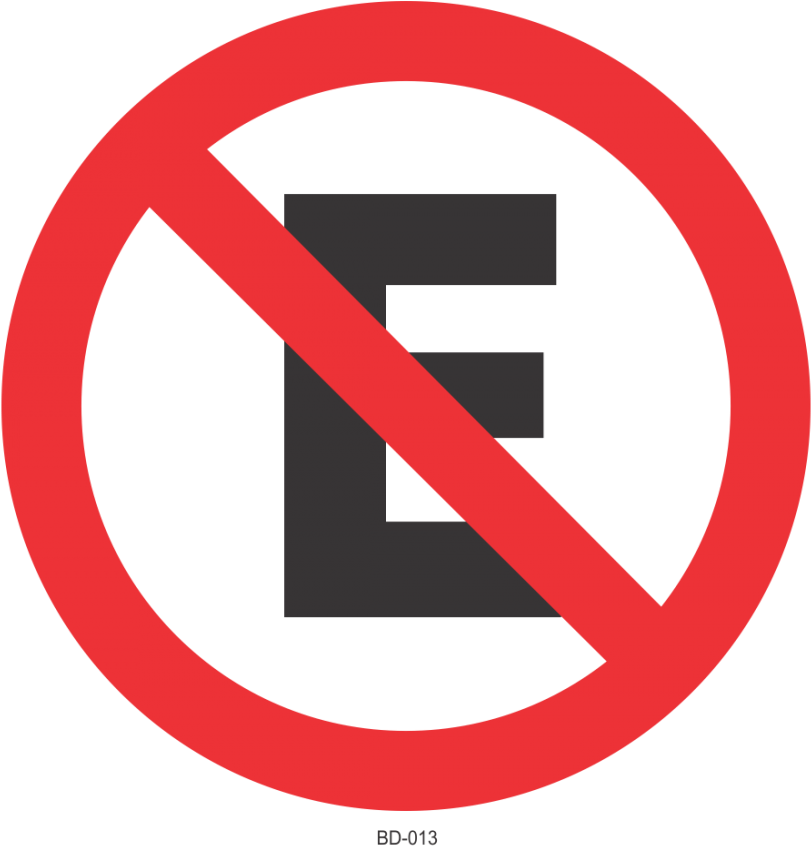 Proibido Placa Png - Parking (1000x910), Png Download