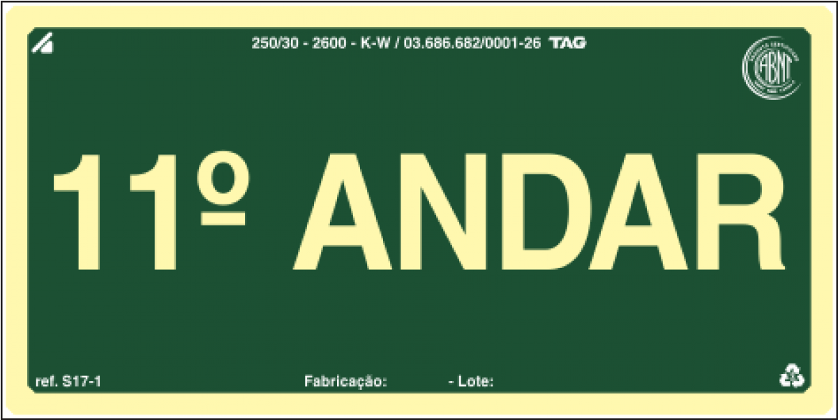 Placa De Sinalização S17 (1200x1200), Png Download