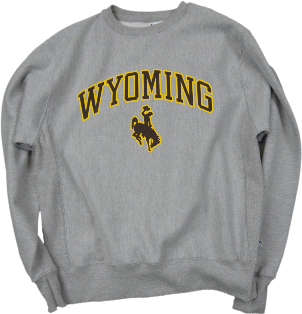 Wyoming Bh Classic Reverse Weave - University Of Wyoming (1024x1024), Png Download