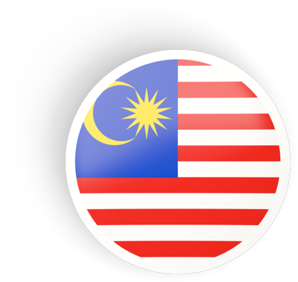 Malaysia Flag Circle Icon (640x480), Png Download