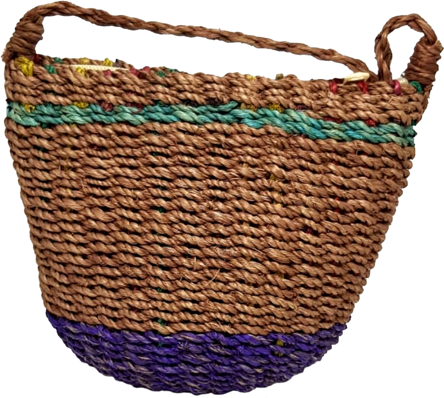 Abaca Small Weave Bag - Laundry Basket (1000x1000), Png Download
