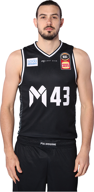 #43, Chris Goulding G - Chris Goulding Melbourne United (400x818), Png Download