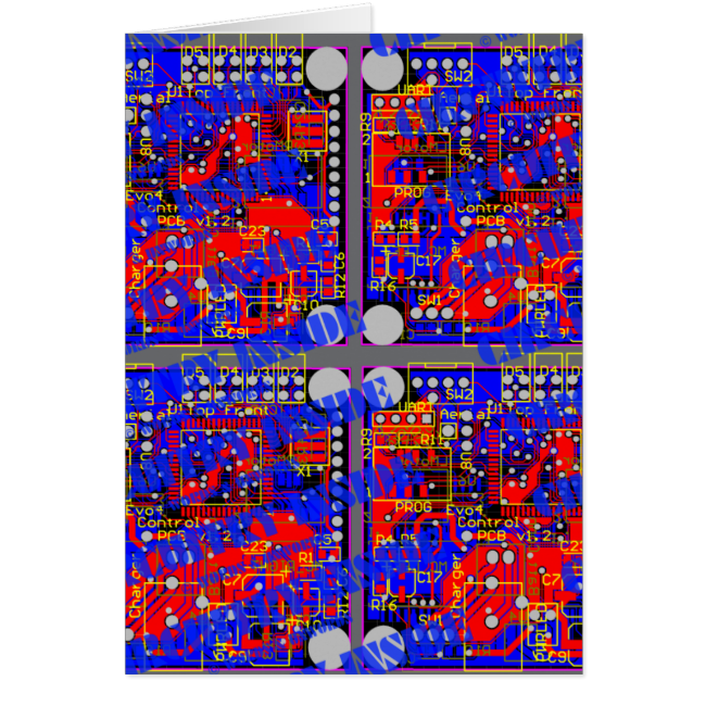 Circuitry Inside Greeting Card - Circle (650x650), Png Download