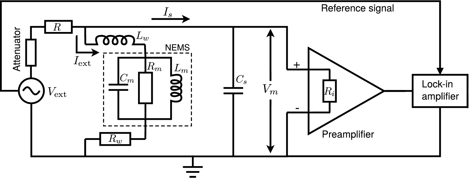 Schematics Of The Measurement Circuitry - Diagram (1542x584), Png Download