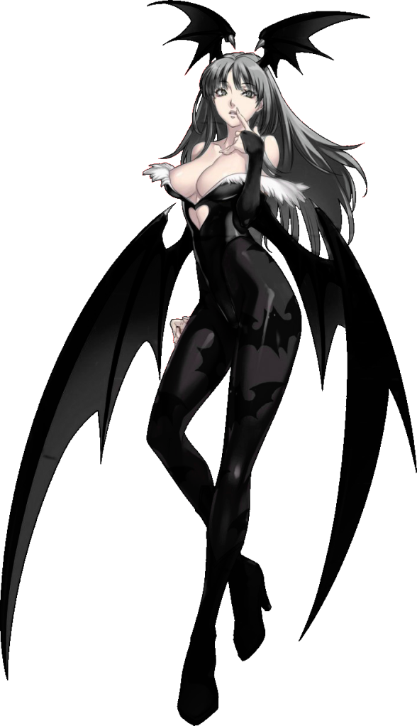 D=morrigan Dmorrigan - Cross Edge Morrigan (588x1022), Png Download
