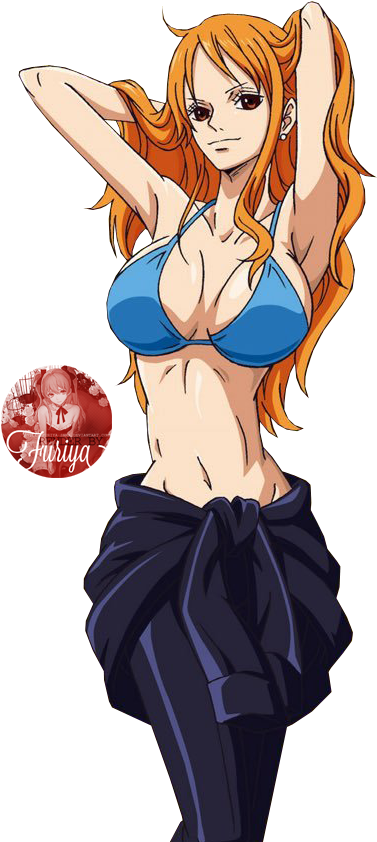 Nami Png - One Piece Nami Film Gold (441x866), Png Download