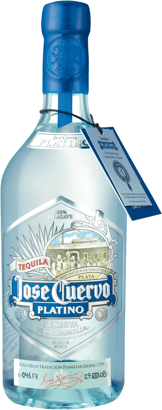 Jose Cuervo Tequila Platino 40° - Jose Cuervo Platino (1200x1837), Png Download