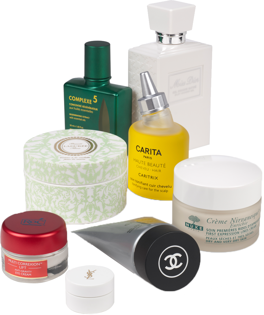 Cosmetics - Cosmetique En Png (891x1063), Png Download