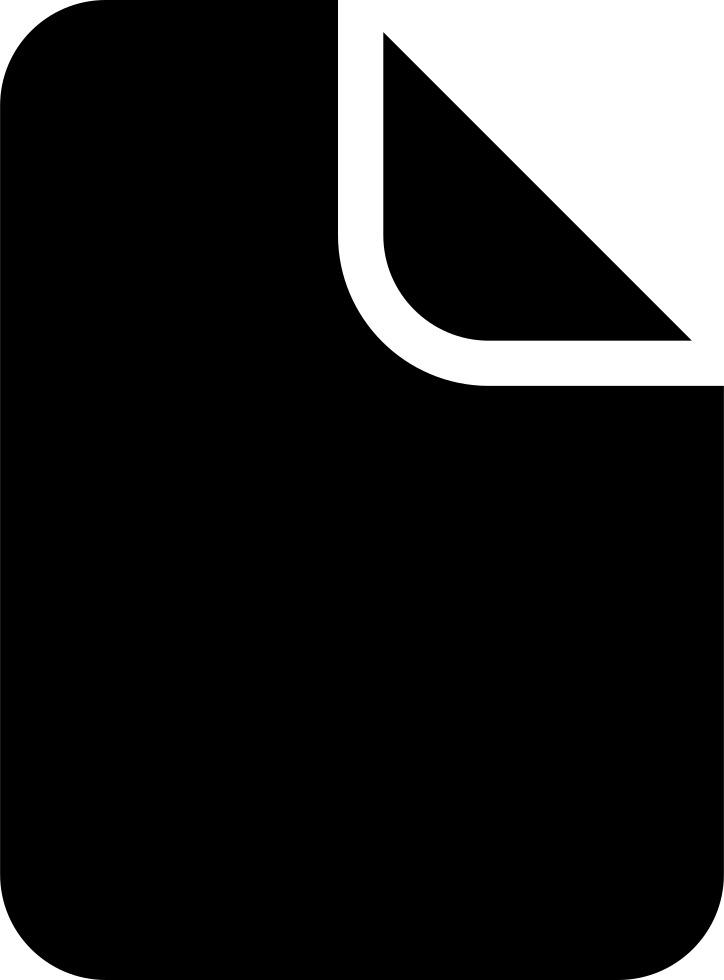 724 X 980 1 - Blank Page Symbol (724x980), Png Download