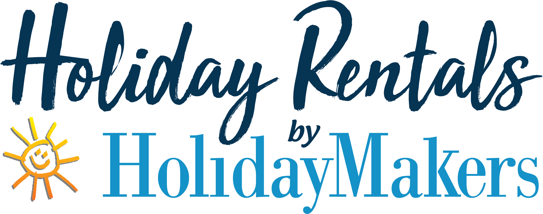 Holiday Makers - Calligraphy (3159x1010), Png Download
