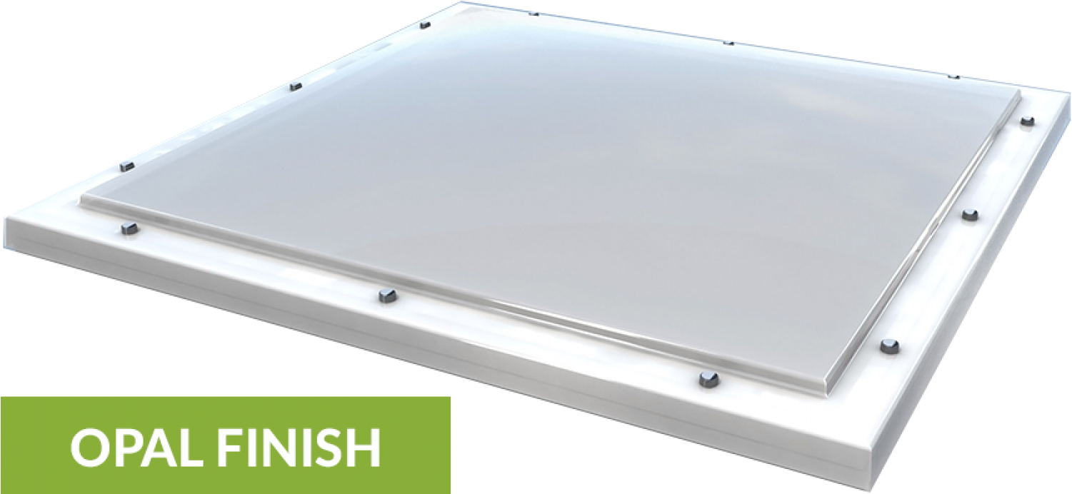 Mardome Smoke Vent Roof Light Opal Finish - Netbook (1500x1500), Png Download