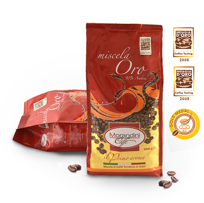Miscela Oro Beans 1kg - Miscela Oro Caffè (700x700), Png Download