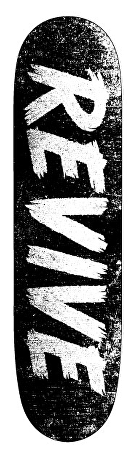 Revive Scratch Skateboard Deck - Skateboard Deck (1500x1500), Png Download