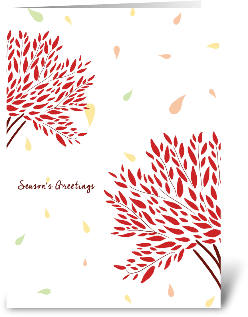 Send This Greeting Card Designed By Rabbit Eye Design - Floral Design (1050x1188), Png Download
