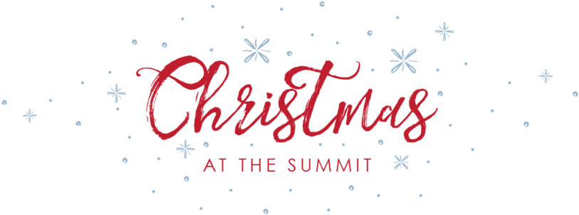 Christmas At The Summit Image) - Calligraphy (1000x416), Png Download