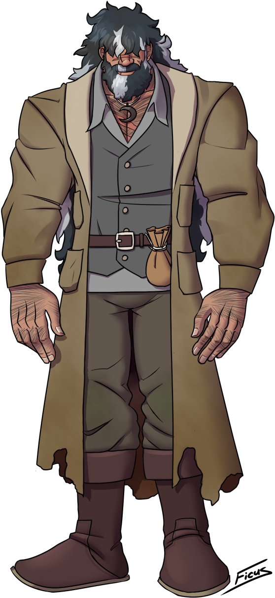 Weylyn, Werewolf Druid - Cartoon (675x1280), Png Download
