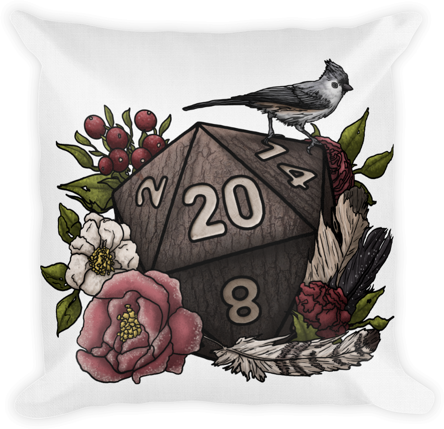 Home Druid - D20 Dice Art (1000x1000), Png Download