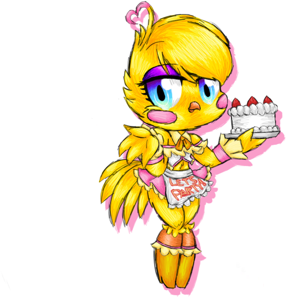 Download Fnaf Chibi Toy Chica Design By Sarah15378 - Фнаф Той Чика Арт ...