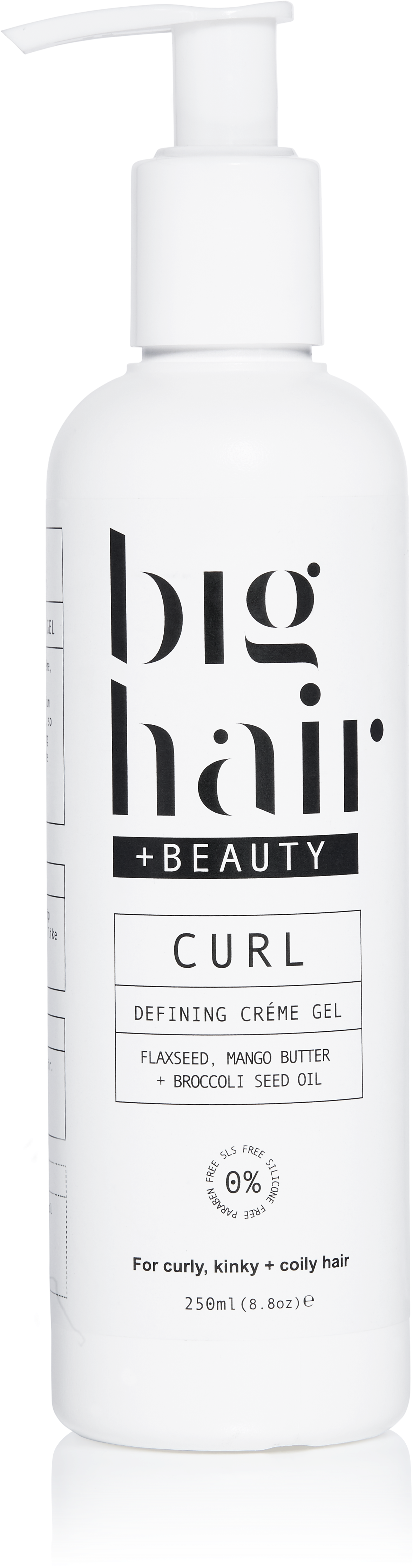 Curl Defining Cremé Gel 250ml - Plastic Bottle (4142x4970), Png Download