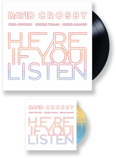 Here If You Listen Cd/lp Bundle - Graphic Design (600x600), Png Download