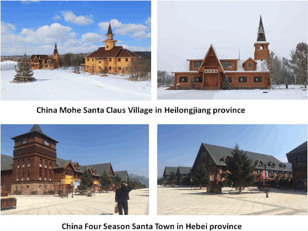 Santa Villages - Parish (1014x773), Png Download