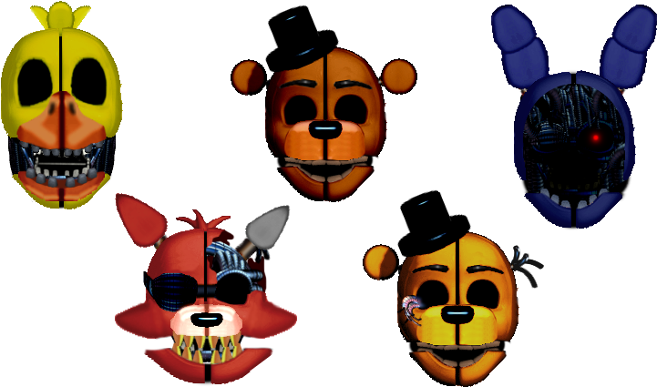 750 X 450 1 - Fnaf Ennard Mask (750x450), Png Download