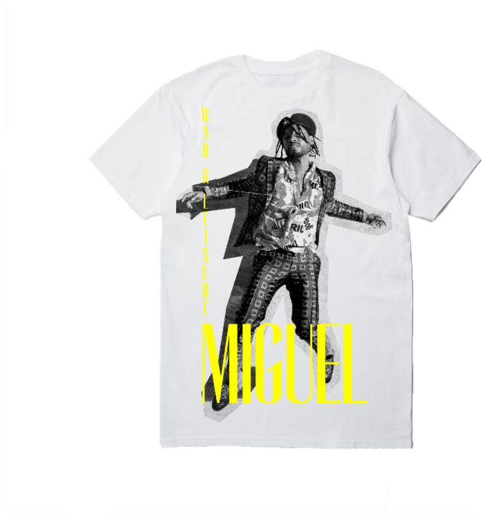 Miguel Launches Exclusive Collaboration With La Brand - Active Shirt (800x800), Png Download