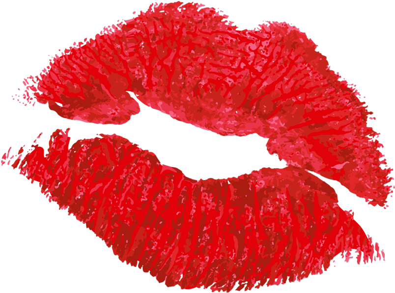 P - - Kiss Lips Emoji (1000x751), Png Download