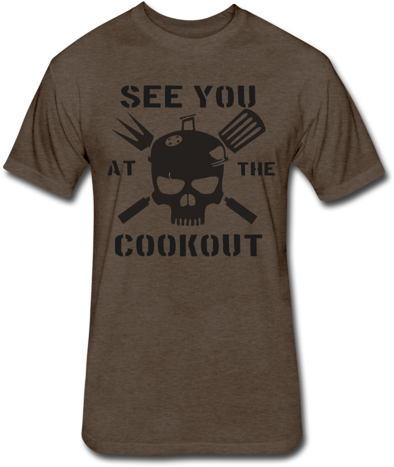 Load Image Into Gallery Viewer, See You At The Cookout - Cotton Poly T-shirt (1000x1000), Png Download