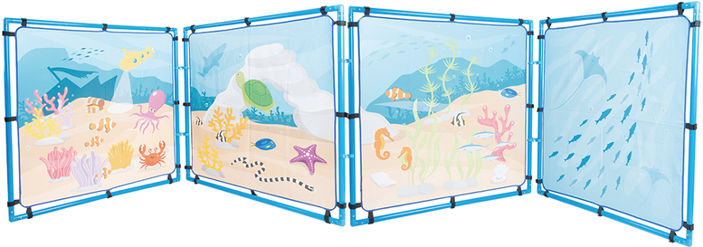 Learning Den-under The Sea - Fence (800x800), Png Download