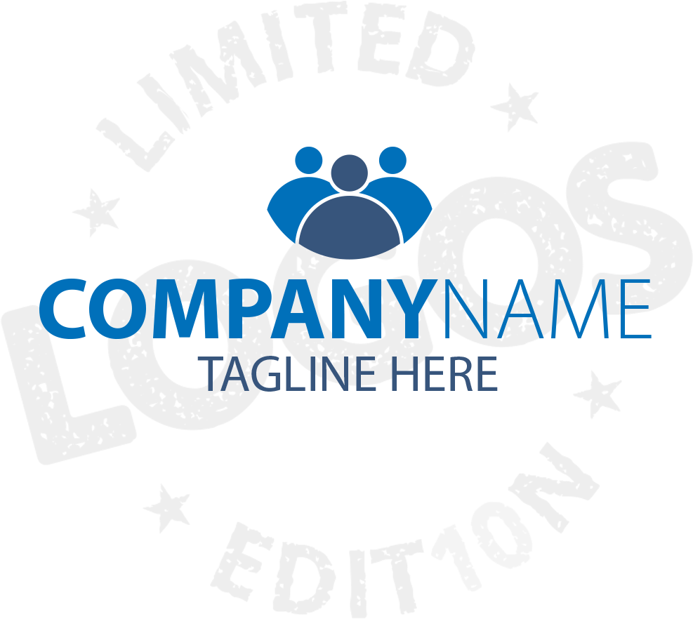 People Logo - Template (1000x1000), Png Download