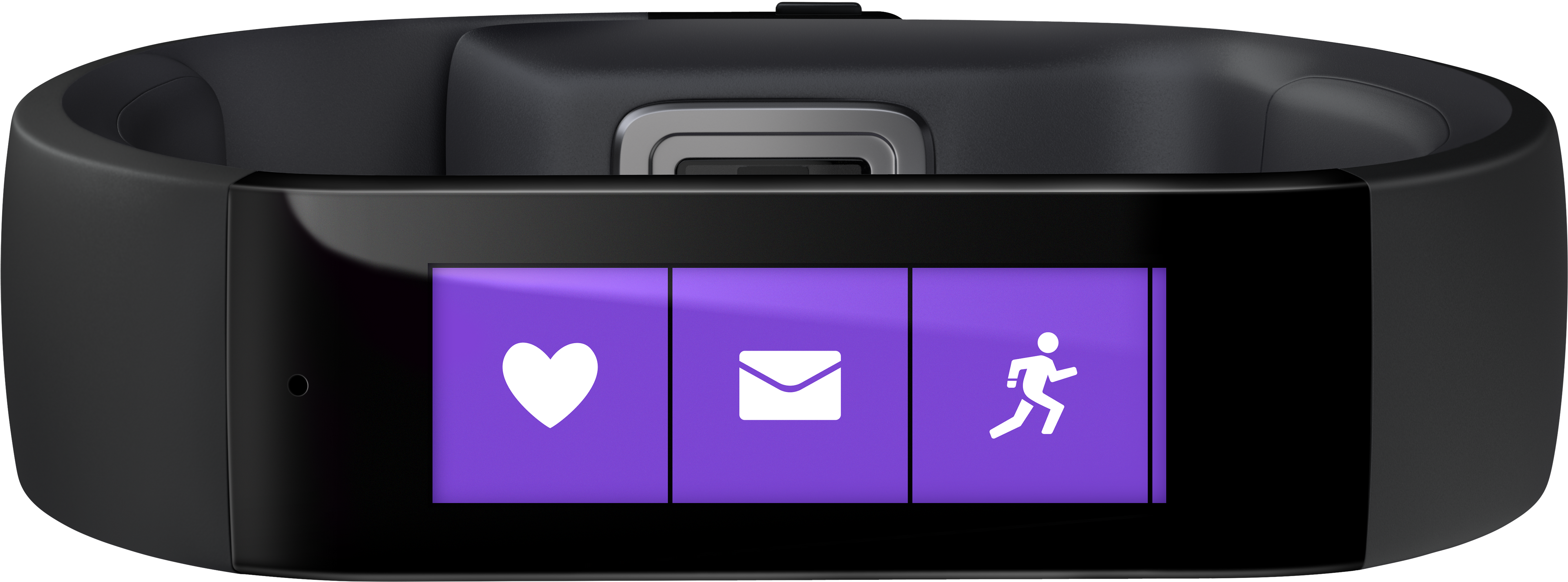 Microsoft Convergence 2015 Microsoft Brings Its Band - Microsoft Band 2 Png (5000x2150), Png Download