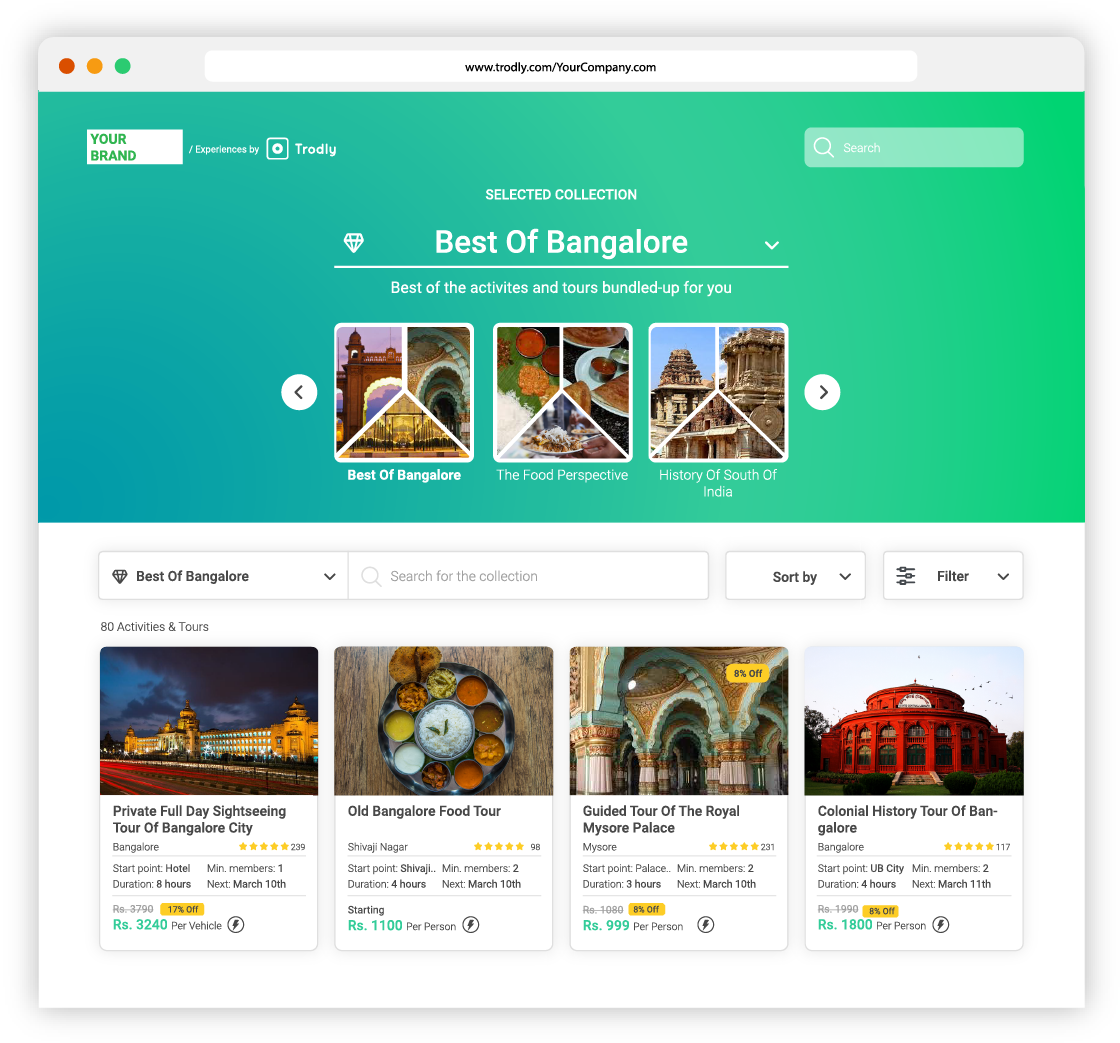 Get A Microsite With Your Branding & Colors - Web Page (1135x1058), Png Download