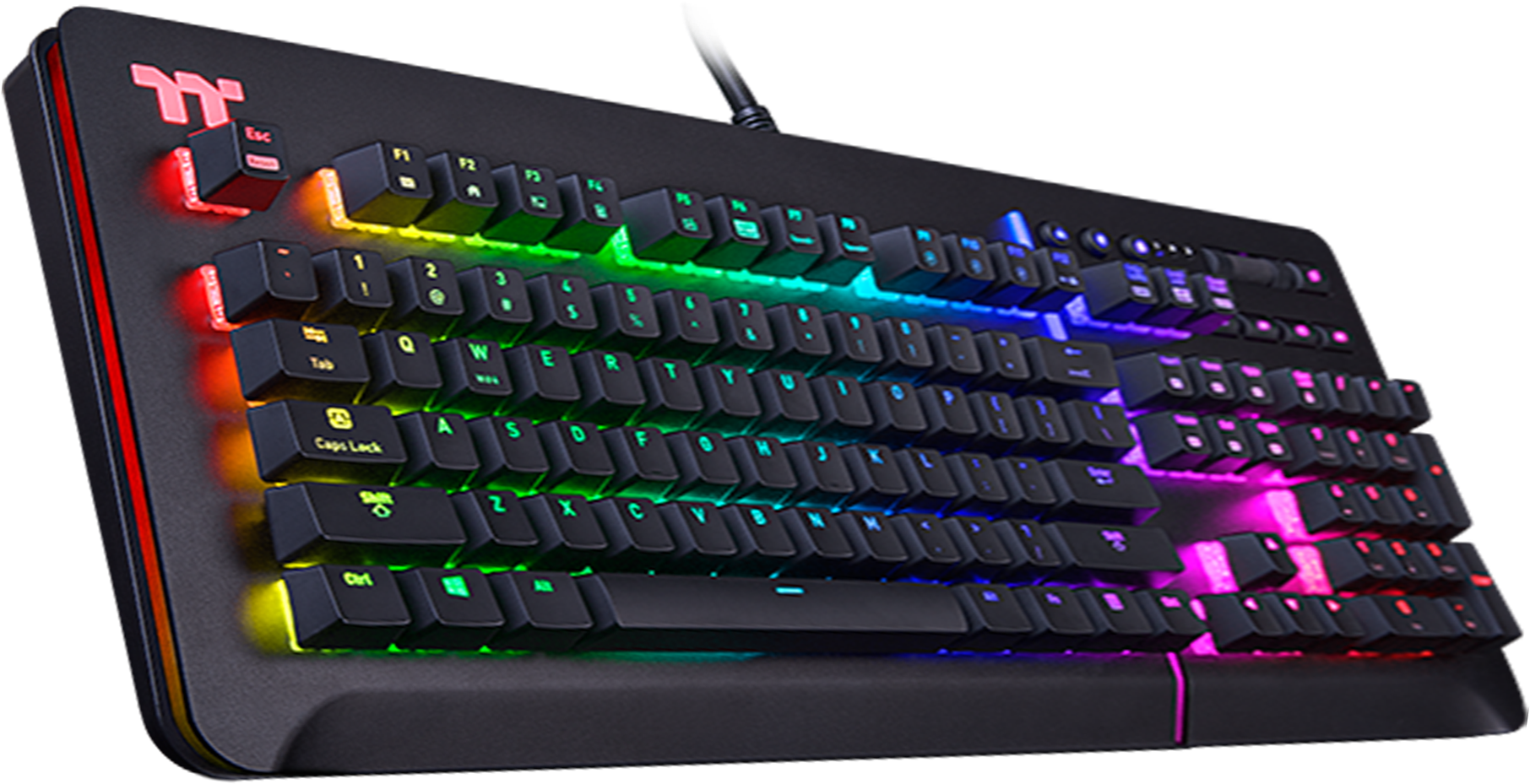 Features A Distinctive Curved Design With A 2mm Thick - Computer Keyboard (1920x1281), Png Download