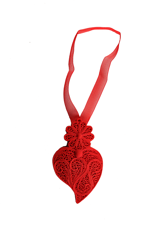 Coleção Corações De Filigrana Grande - Pendant (559x843), Png Download