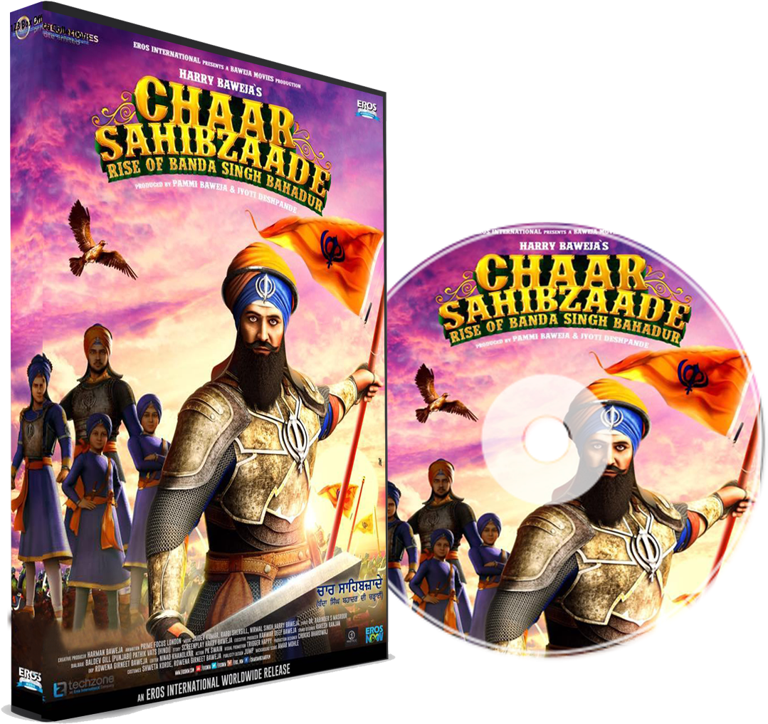Image Of Chaar Sahibzaade 2 Rise Of Banda Singh Bahadur - Chaar Sahibzaade: Rise Of Banda Singh Bahadur (1600x1600), Png Download