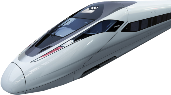 Subway Clipart Bullet Train - High Speed Train Png (640x480), Png Download