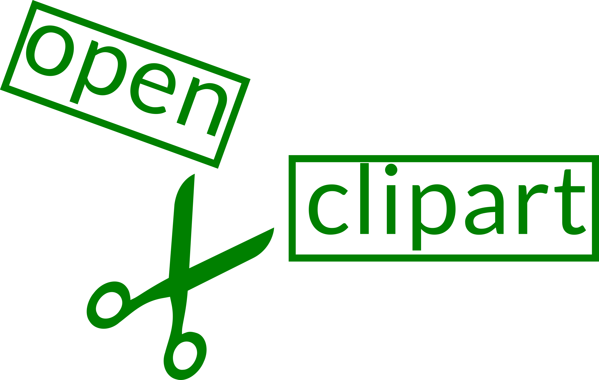This Free Icons Png Design Of Cutted Open Clipart (2400x1524), Png Download