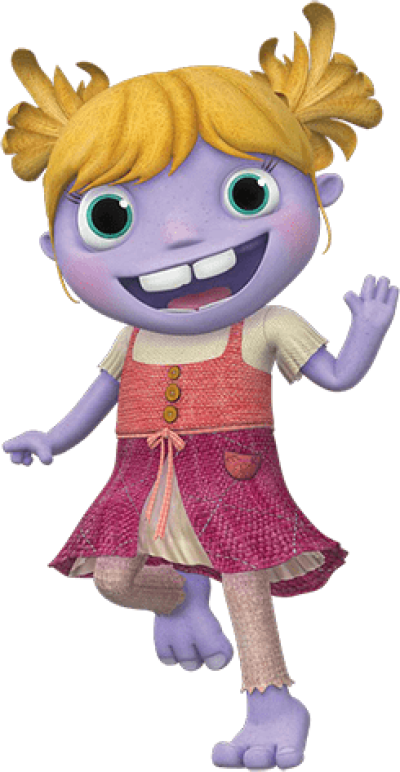 Gina Giant Waving - Wallykazam Gina Giant (400x772), Png Download
