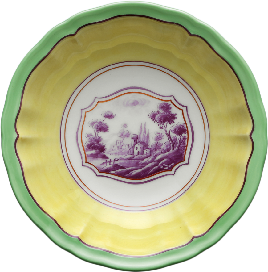 Fruit Bowl Toscana Citrino - Circle (1412x1022), Png Download