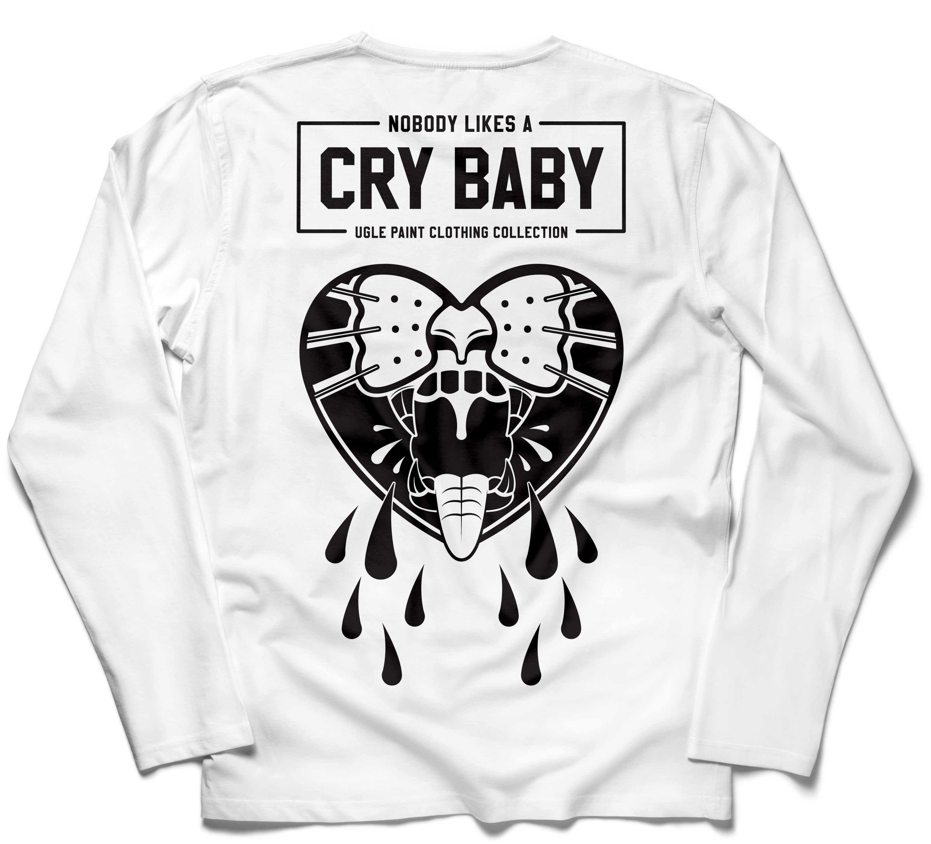 Cry Baby - T-shirt (4000x3500), Png Download