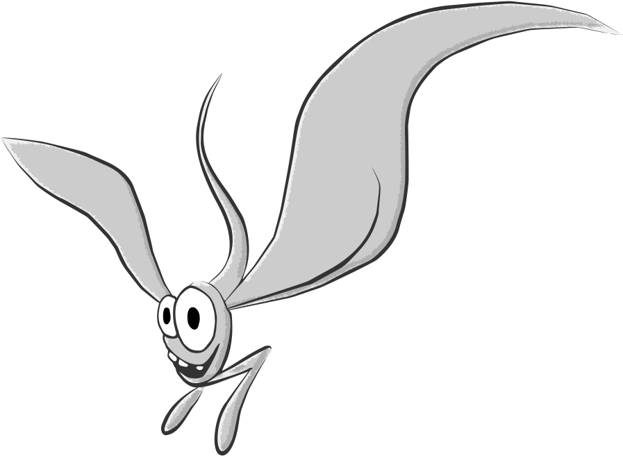 Gargoyle Clipart Wing (1000x734), Png Download