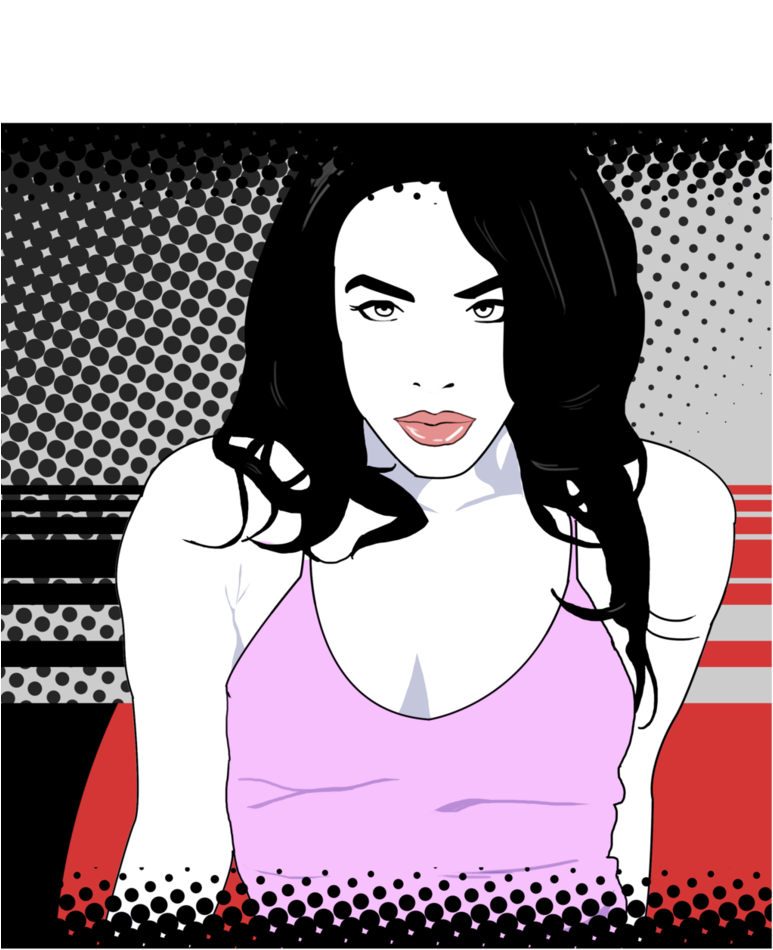 Aaliyah Clipart - Illustration (774x1032), Png Download