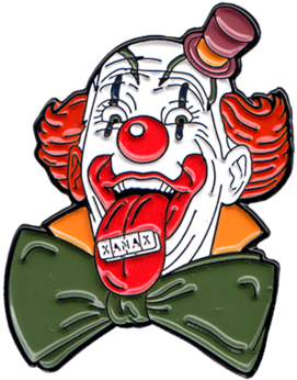 'xany Clown' Lapel Hutchla - Cartoon (1024x1024), Png Download