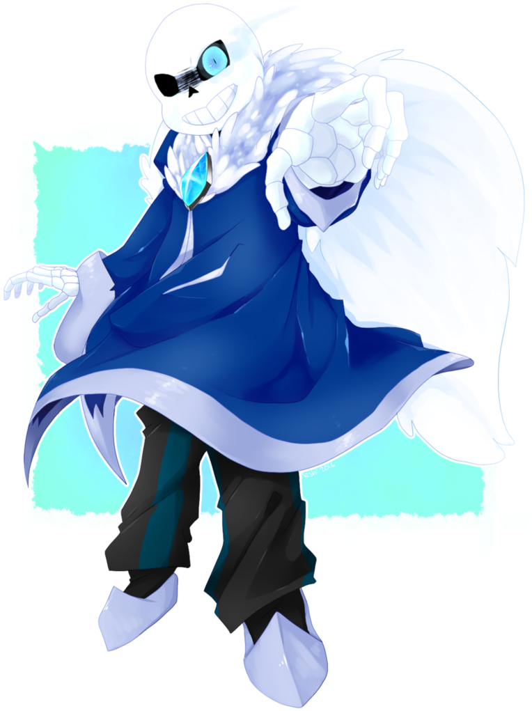 Abysstale Sans - Cartoon (768x1040), Png Download